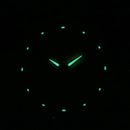 Orologio da uomo Seiko 5 ricondizionato, automatico, bicolore, in acciaio inossidabile, con quadrante arabo bianco, SNKP22J1