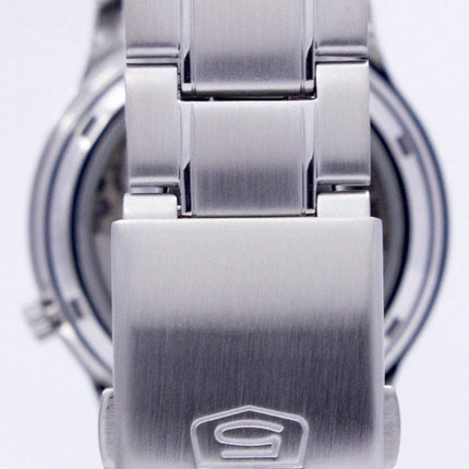 Orologio da uomo Seiko 5 ricondizionato con quadrante bianco automatico a 21 rubini SNK789K1