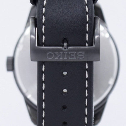 Orologio da uomo Seiko con quadrante nero e solare SNE477P1 ricondizionato