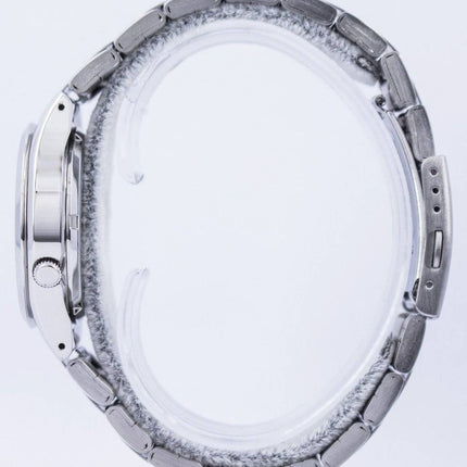 Orologio da uomo Seiko 5 ricondizionato con quadrante argento automatico 21 gioielli SNK601K1