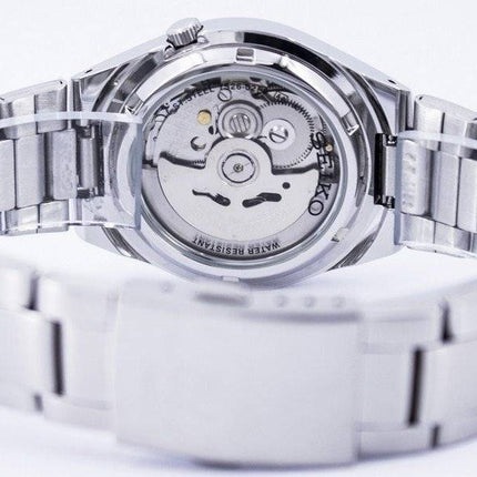 Orologio da uomo Seiko 5 ricondizionato con quadrante argento automatico 21 gioielli SNK601K1