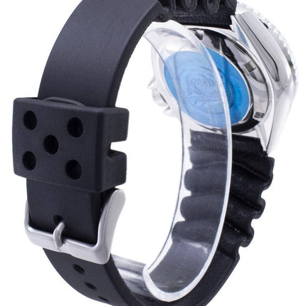 Orologio da uomo Seiko con quadrante nero automatico subacqueo SKX007K1, ricondizionato