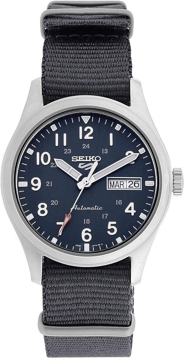 Orologio da uomo Seiko 5 Sports Field Grey Dial automatico SRPG31K1 100M ricondizionato