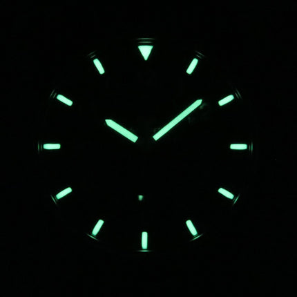 Orologio da uomo Seiko 5 Sports ricondizionato con quadrante nero automatico SNZG13K1