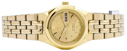 Orologio da donna Seiko 5 automatico con quadrante in oro e 21 gioielli, SYMA04K1, ricondizionato