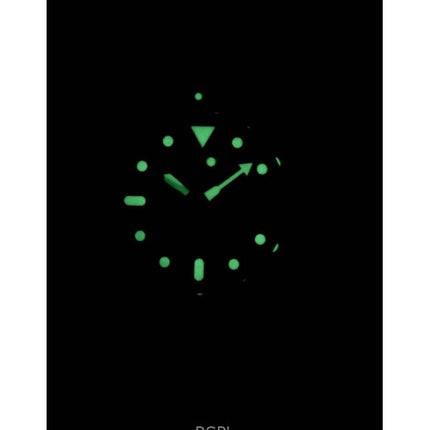 Orologio da uomo Seiko con quadrante nero, automatico, subacqueo SKX007J1 200M, ricondizionato