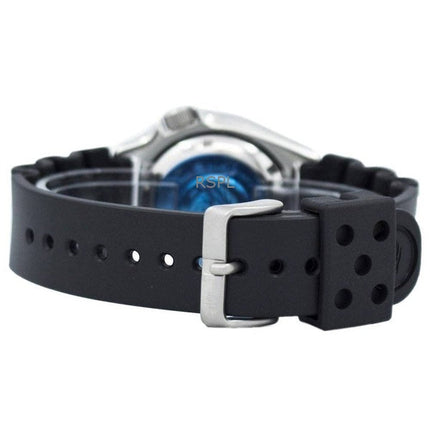 Orologio da uomo Seiko con quadrante nero, automatico, subacqueo SKX007J1 200M, ricondizionato