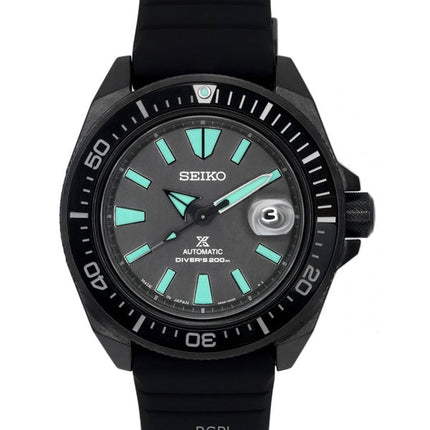 Orologio da uomo Seiko Prospex Samurai Black Series Limited Edition automatico subacqueo SRPH97J1 200M, ricondizionato