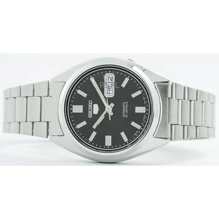 Orologio da uomo Seiko 5 SNXS79J1 automatico con quadrante nero ricondizionato