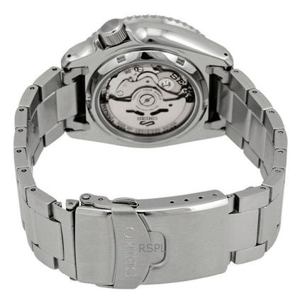 Orologio da uomo Seiko 5 Sports ricondizionato con quadrante nero automatico SRPD57K1 100M