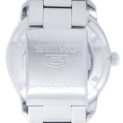 Orologio da uomo Seiko 5 ricondizionato con quadrante blu automatico, prodotto in Giappone, SNKP17J1