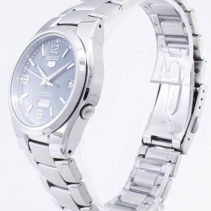 Orologio da uomo Seiko 5 ricondizionato con quadrante grigio automatico a 21 rubini SNK621K1