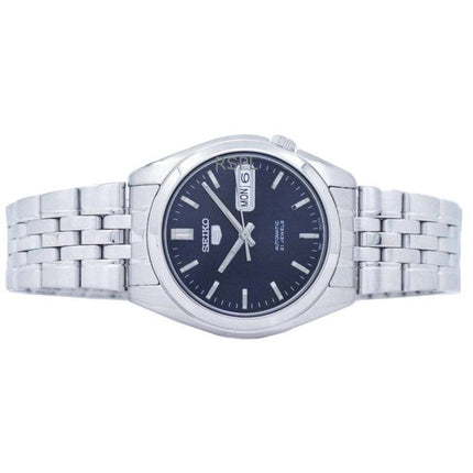 Orologio da uomo Seiko 5 con quadrante blu automatico SNK357K1 ricondizionato
