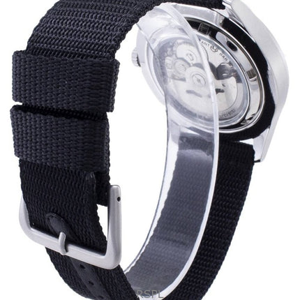 Orologio sportivo automatico Seiko SNZG15J1 da uomo con quadrante nero, ricondizionato