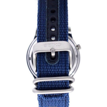 Orologio da uomo Seiko 5 Military con cinturino in nylon automatico SNK807K2, ricondizionato