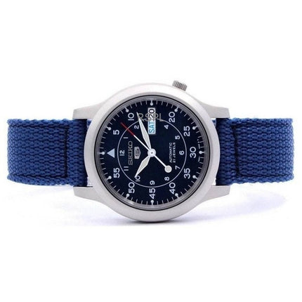Orologio da uomo Seiko 5 Military con cinturino in nylon automatico SNK807K2, ricondizionato