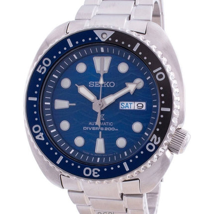 Orologio da uomo Seiko Prospex Turtle Save The Ocean Automatic Diver's SRPD21J1 200M ricondizionato