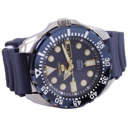 Orologio da uomo Seiko 5 Sports ricondizionato con quadrante blu automatico SRP605K2
