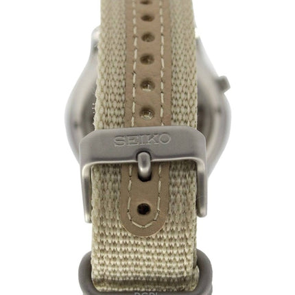 Orologio da uomo Seiko 5 Military con cinturino in nylon automatico SNK803K2, ricondizionato