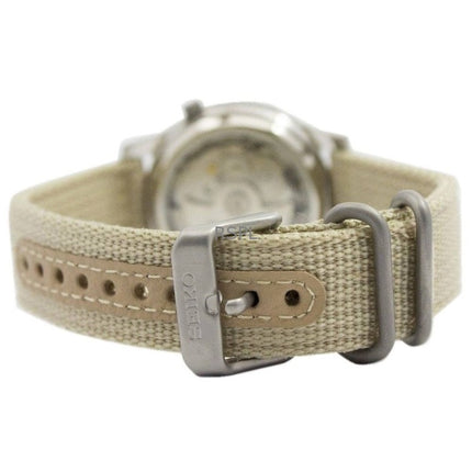 Orologio da uomo Seiko 5 Military con cinturino in nylon automatico SNK803K2, ricondizionato