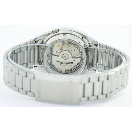 Orologio da uomo Seiko 5 SNXS79J1 automatico con quadrante nero, ricondizionato, prodotto in Giappone
