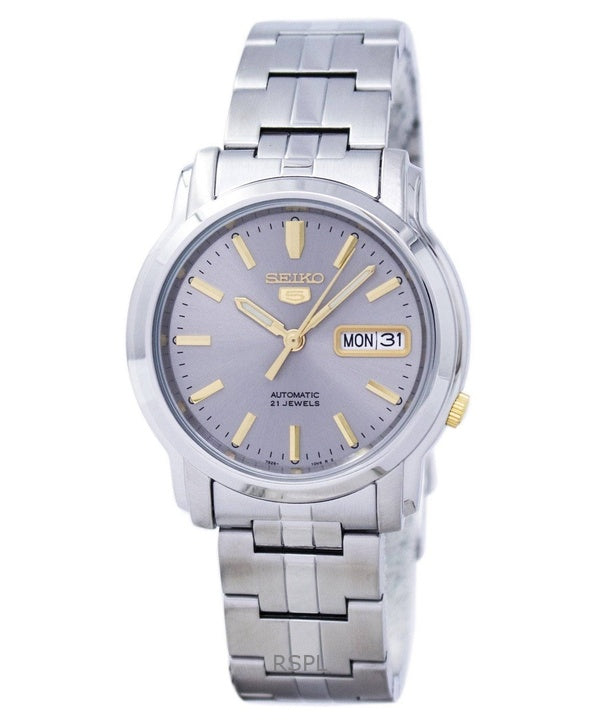 Orologio da uomo Seiko 5 Sports automatico con quadrante grigio ricondizionato SNKK67K1