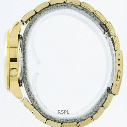 Orologio da uomo Seiko 5 ricondizionato con quadrante in oro, automatico, 21 rubini, SNKK38J1