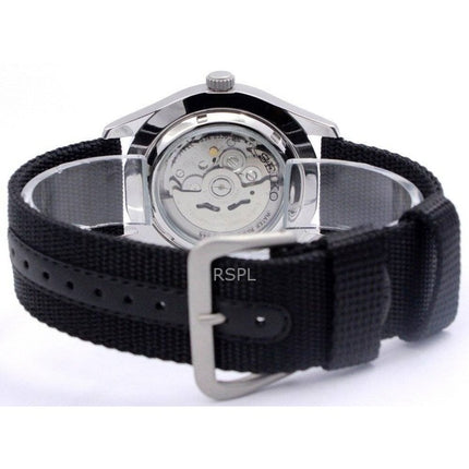 Orologio da uomo Seiko 5 Sports ricondizionato con quadrante nero automatico SNZG15K1