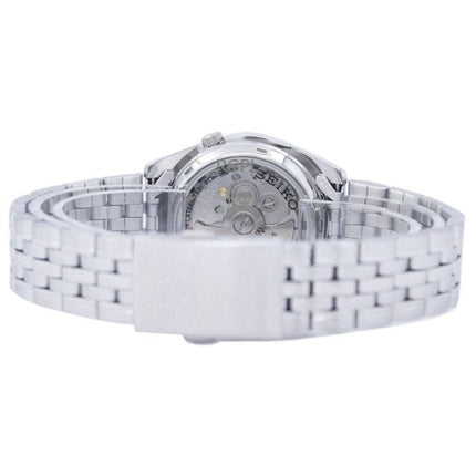 Orologio da uomo Seiko 5 ricondizionato con quadrante blu scuro automatico SNK357K1