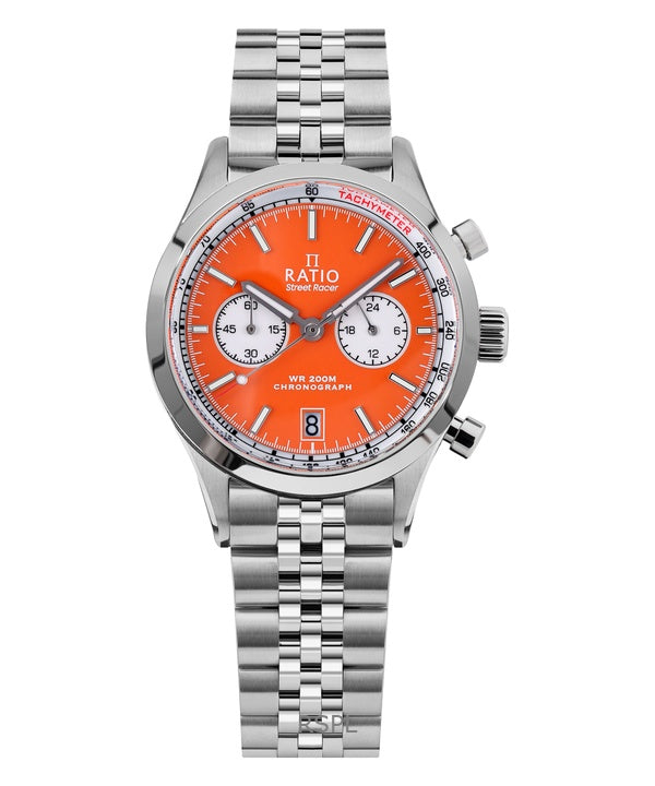 Orologio Ratio Street Racer Chronograph RTC016 200M con quadrante Panda invertito