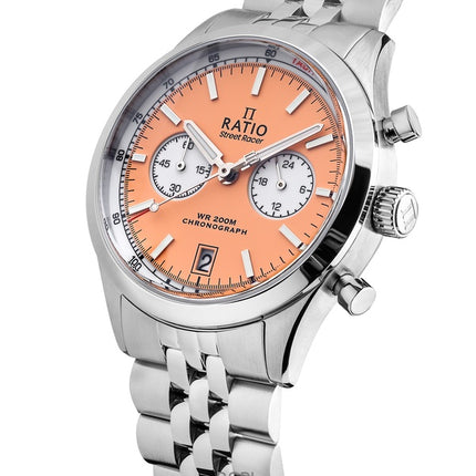 Orologio Ratio Street Racer Chronograph RTC019 200M con quadrante Panda invertito