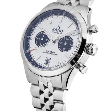 Orologio Ratio Street Racer Chronograph RTC022 200M con quadrante Panda