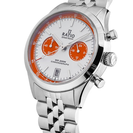 Orologio Ratio Street Racer Chronograph RTC026 200M con quadrante Panda