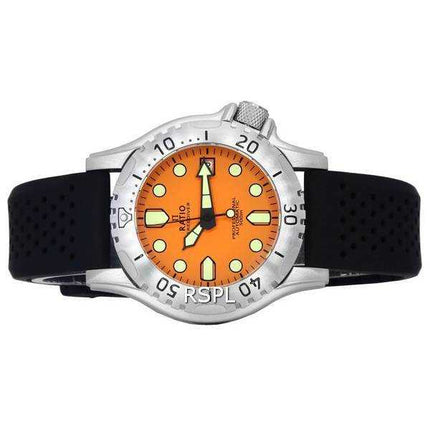 Orologio da uomo Ratio FreeDiver Professional Sapphire Orange Dial Automatico RTF017 500M