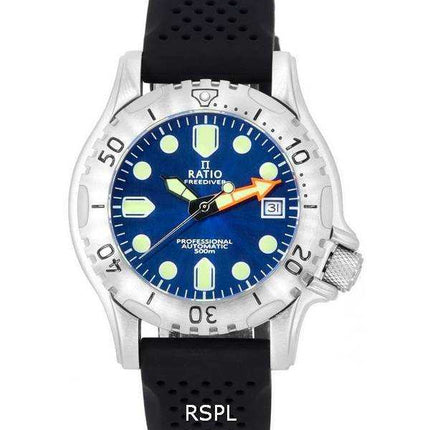 Orologio da uomo Ratio FreeDiver Professional Sapphire Blue Sunray Dial Automatico RTF019 500M