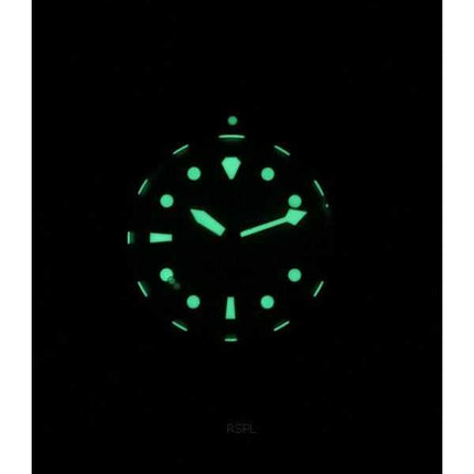 Orologio da uomo Ratio FreeDiver Sapphire in acciaio inossidabile con quadrante verde al quarzo RTF039 200M
