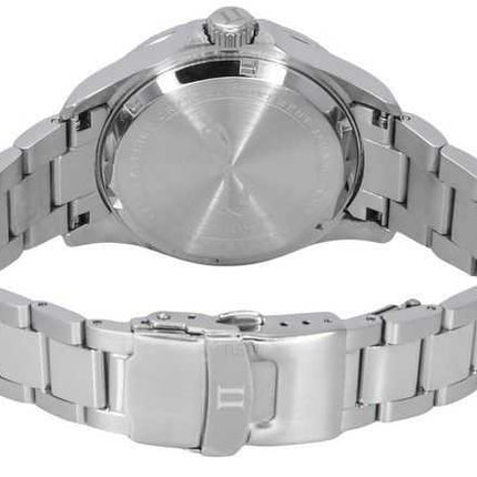 Orologio da uomo Ratio FreeDiver Sapphire in acciaio inossidabile con quadrante verde al quarzo RTF039 200M