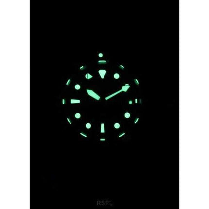 Orologio da uomo Ratio FreeDiver GMT serie zaffiro in acciaio inossidabile quadrante nero automatico RTF051 200M