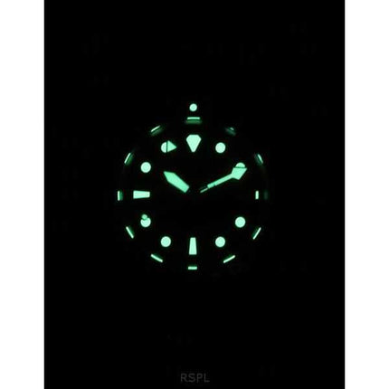 Orologio da uomo Ratio FreeDiver GMT serie zaffiro in acciaio inossidabile quadrante arancione automatico RTF055 200M