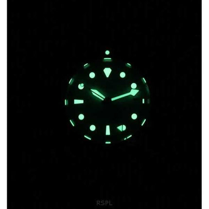 Orologio da uomo Ratio FreeDiver GMT serie zaffiro in acciaio inossidabile quadrante verde automatico RTF059 200M