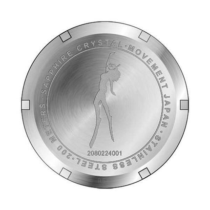 Orologio da donna Ratio FreeDiver Sapphire in acciaio inossidabile con quadrante in madreperla bianca automatico RTFL841 200M