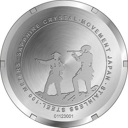 Orologio da uomo Ratio Quest Field con cinturino in tela zaffiro al quarzo RTQ019 100M Lewis And Clark Edition