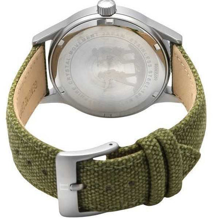 Ratio Quest Orologio da campo da uomo con cinturino in tela zaffiro al quarzo RTQ027 100M Edizione Lewis e Clark