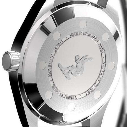 Orologio da uomo automatico Ratio Skysurfer Pilot in pelle con quadrante blu Sunray RTS302 200M