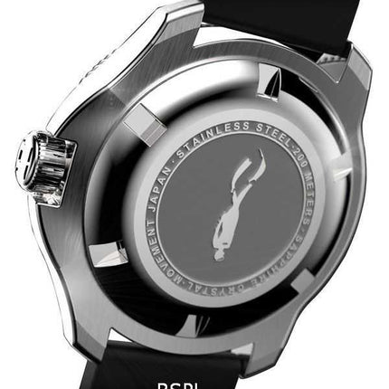 Ratio FreeDiver X Marine Black con orologio da uomo automatico Diver RTX001 200M con inserto in ceramica nera