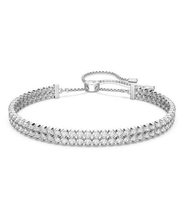 Swarovski Matrix Clear Crystals e bracciale tennis placcato rodio 5221397 per donna