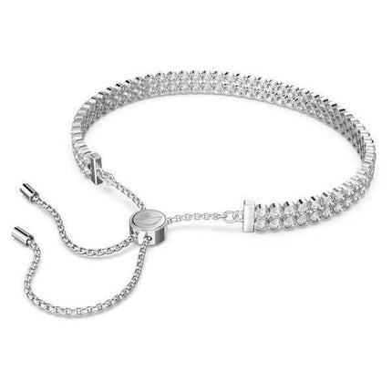 Swarovski Matrix Clear Crystals e bracciale tennis placcato rodio 5221397 per donna