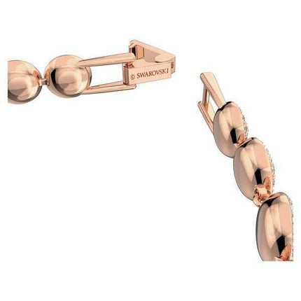 Swarovski Una Angelic Clear Crystals e bracciale tennis placcato oro rosa 5240513 per donna