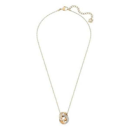 Swarovski Hyperbola cristalli trasparenti e ciondolo placcato oro rosa 5240525 per donna