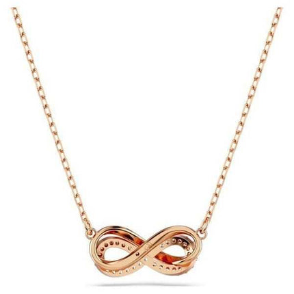 Swarovski Hyperbola cristalli trasparenti e ciondolo placcato oro rosa 5240525 per donna